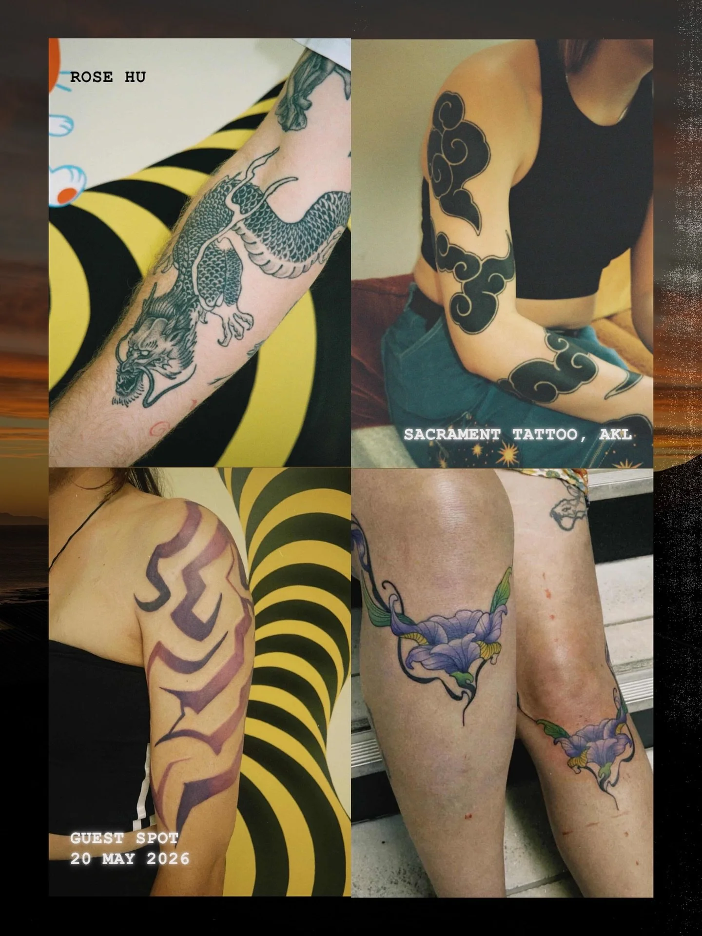 I&rsquo;ll be at @sacrament.nz for ONE DAY and that day is May 20th. Email me to book in! Flash or custom 🫶
.
.
.
.
.
.
.
#tattoo #aucklandtattoo #dragontattoo #tattooguestspot #artneuveau