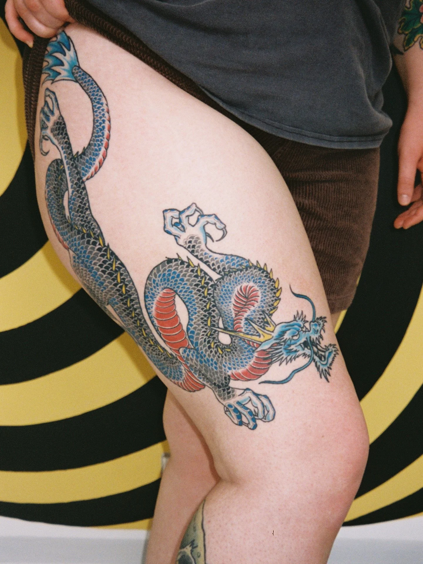 Dragons 🐲 I&rsquo;m forever keen to work on any dragon or dragon adjacent ideas you have plsplsplspls 
.
.
.
.
.
.
.
#tattoo #wellingtontattoo #dragon #chinesedragon #dragontattoos