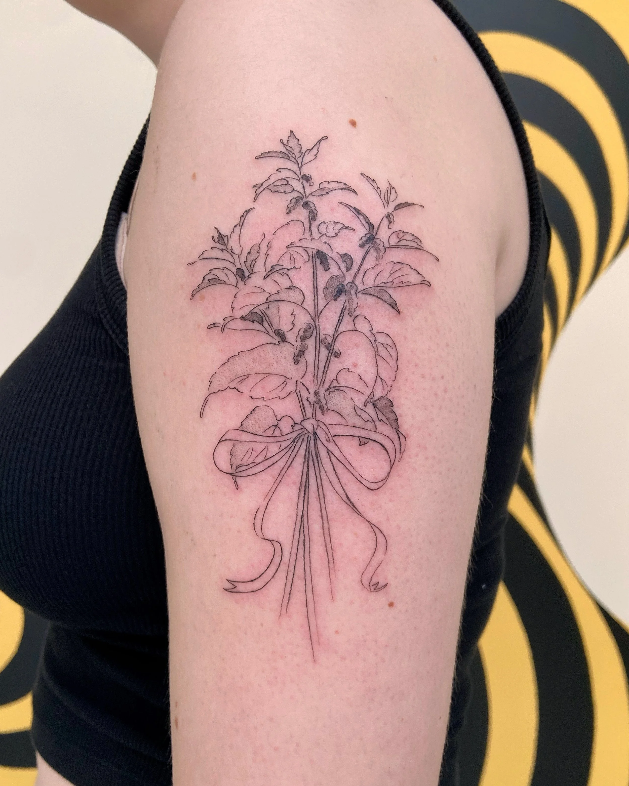 Thank you so much for your trust on your first, Beatrix! You sat perfectly 🤲🏽&hearts;️ it was lovely to meet you, and to work with you on your nettles!
