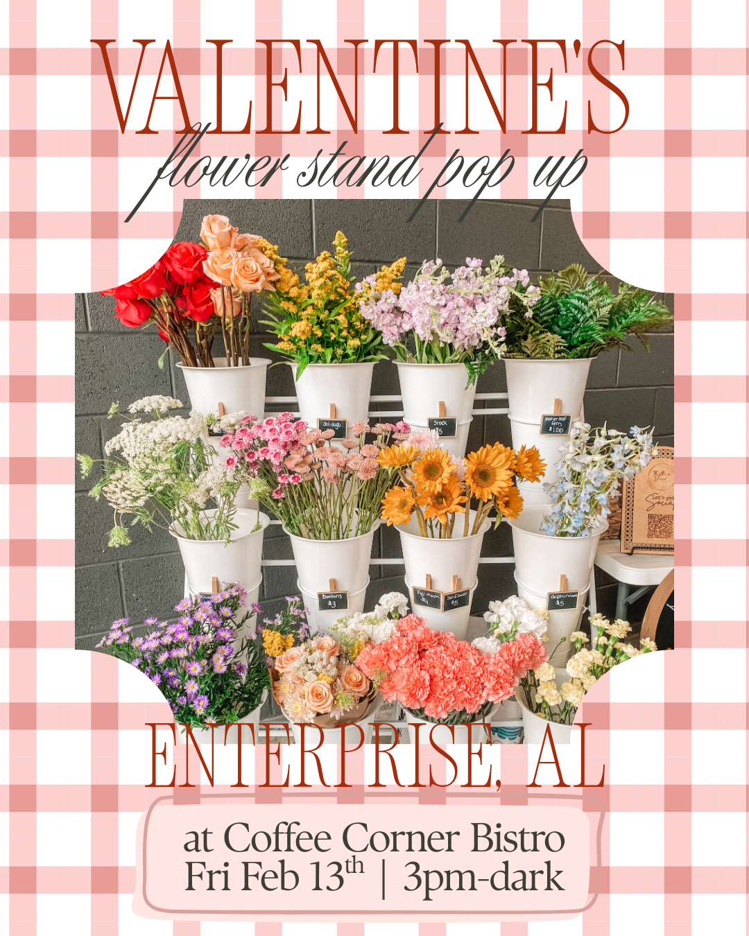 Valentine's at Coffee Corner Bistro- Enterprise