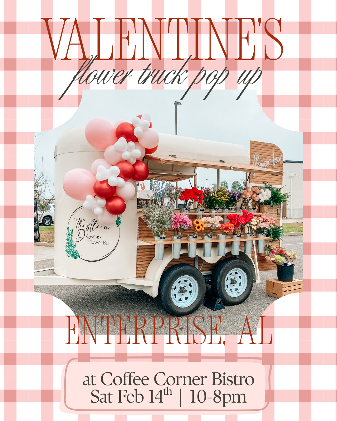 Valentine's at Coffee Corner Bistro- Enterprise