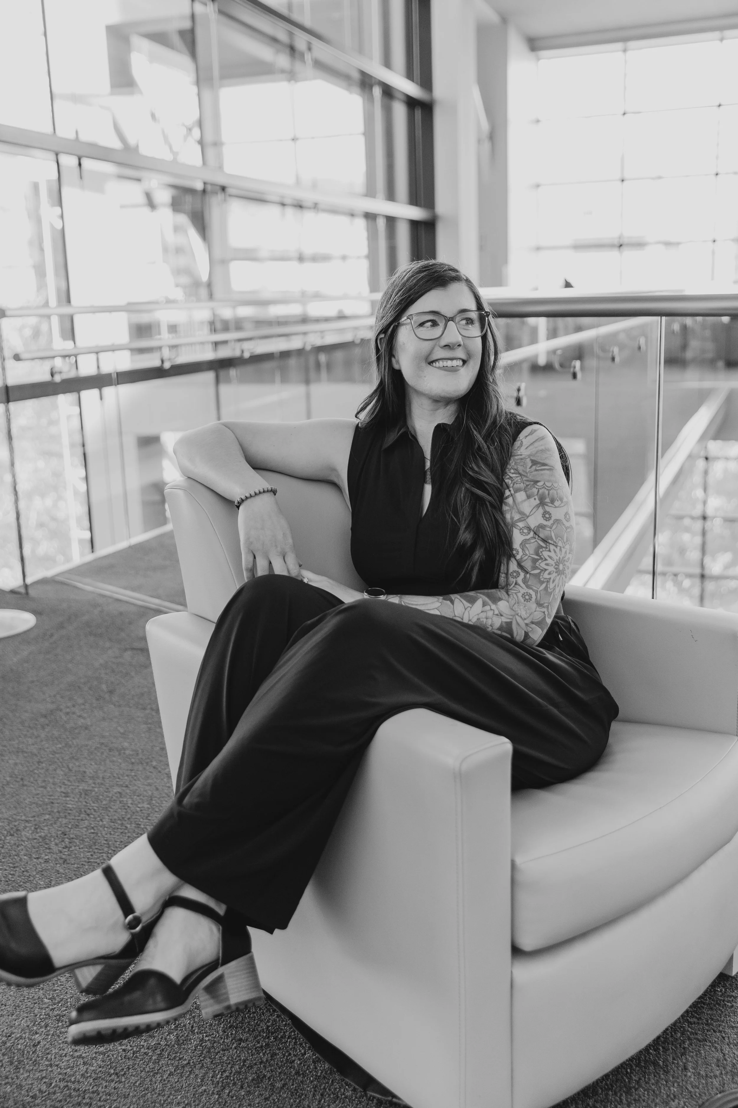 Rachel Warmath typing