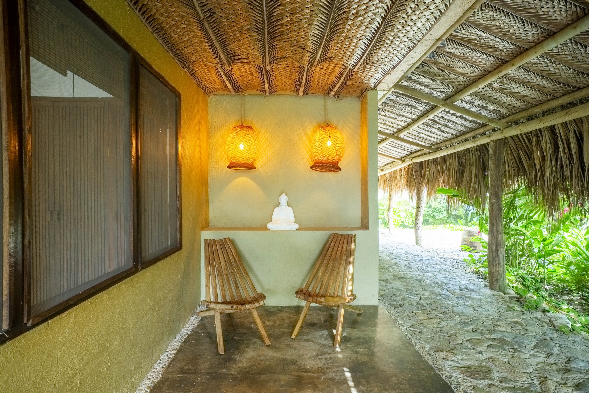 Private Garden Entrance, Garden Double Suite