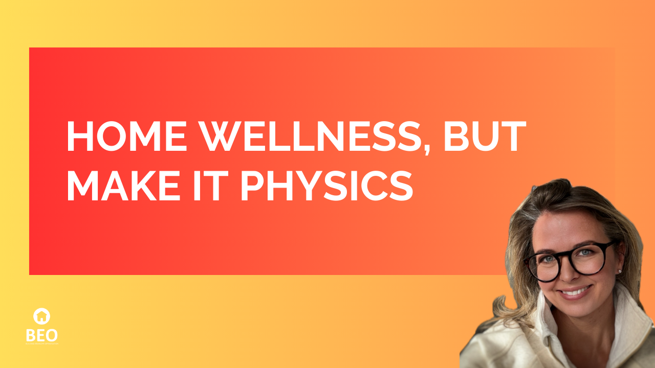 Home wellness, but make it physics