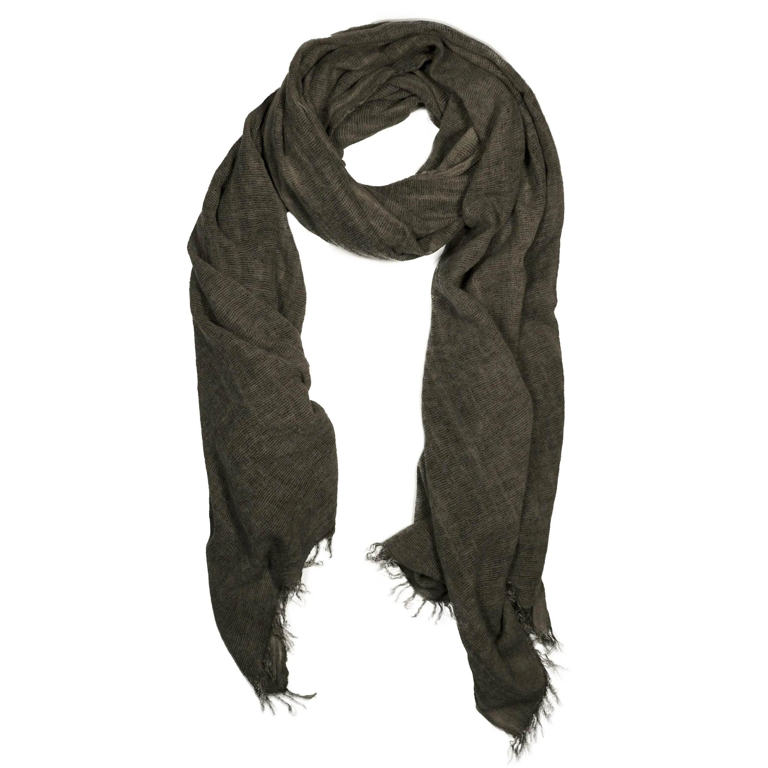 ELVIRA SCARF - FROST GREY