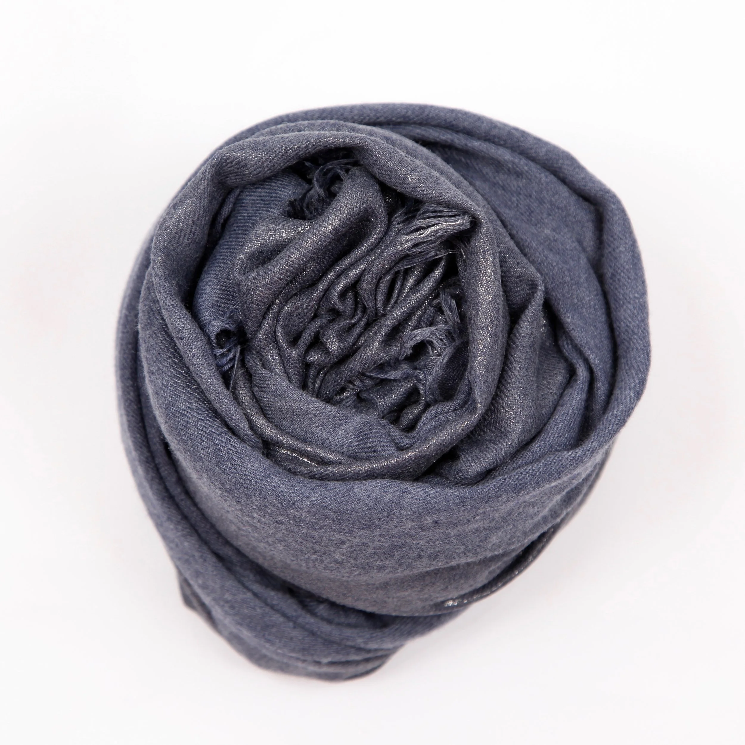 Metallic Series - Denim Blue Scaref