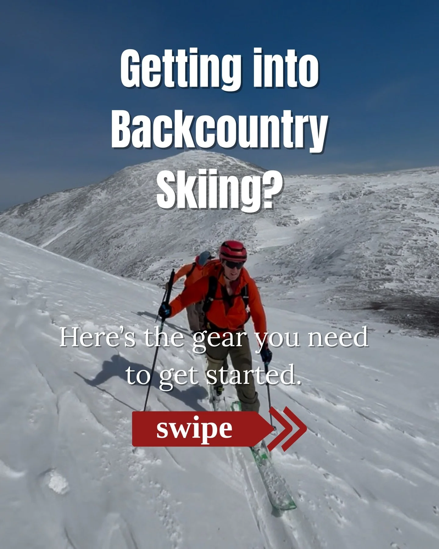 ⛷️ ready to get in the backcountry skiing?

Read our breakdown on what gear you need to get started. 

👉 Vertex Journal

🔗 in bio

#BackcountrySkiing 
#SkiTouring 
#SkiMountaineering 
#EarnYourTurns
#whitemountainsNH