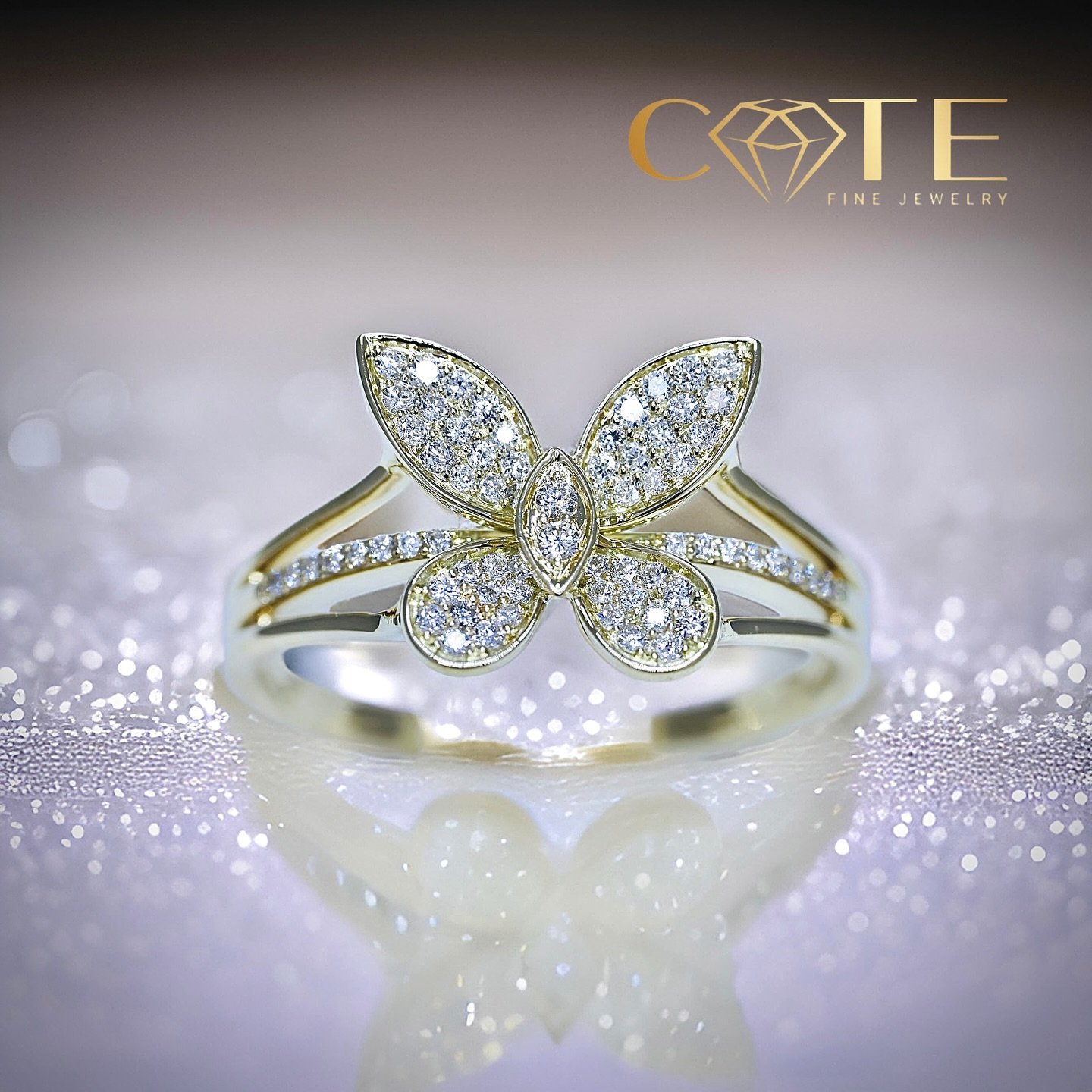 A Love as Light as Wings

She found the ring nestled in a velvet box, its delicate butterfly wings shimmering under the soft glow of candlelight. A whispered promise, a love story waiting to unfold.

&ldquo;Like a butterfly, our love is free, beautif