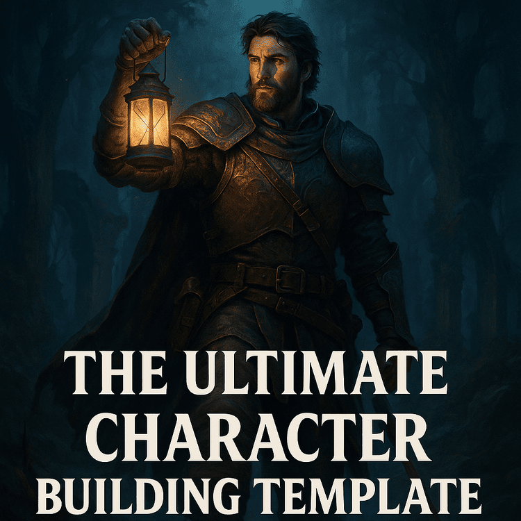 The Ultimate Character Building Template — Mitchell Awisus