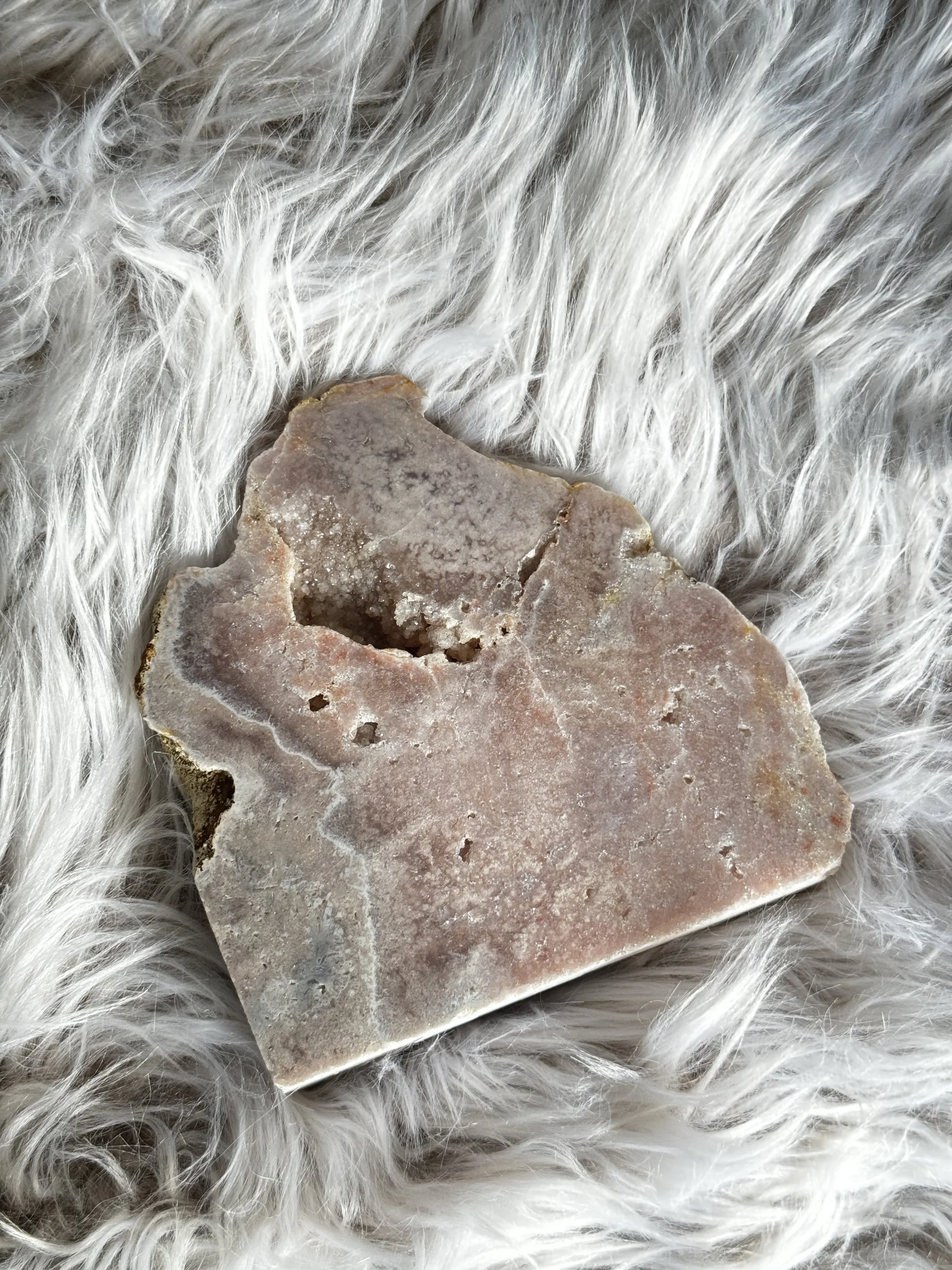Pink Amethyst Slab - Freestanding