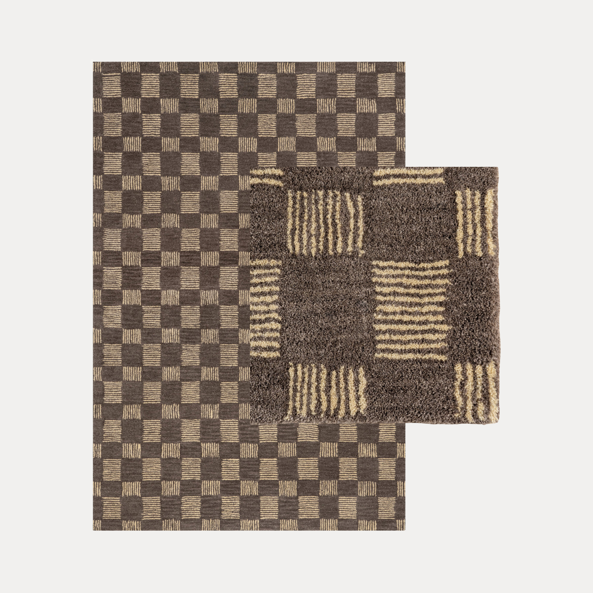 Checker Wool Rug