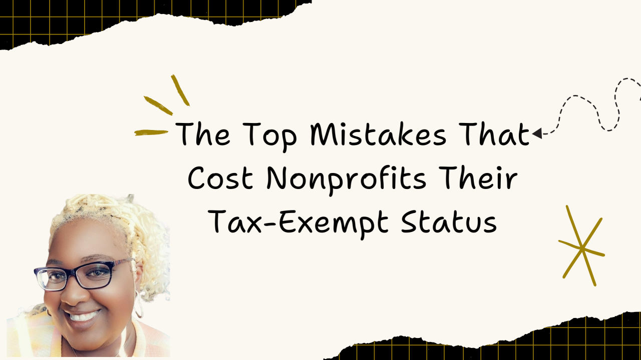 Don’t Let the IRS Take Away Your Nonprofit Status!