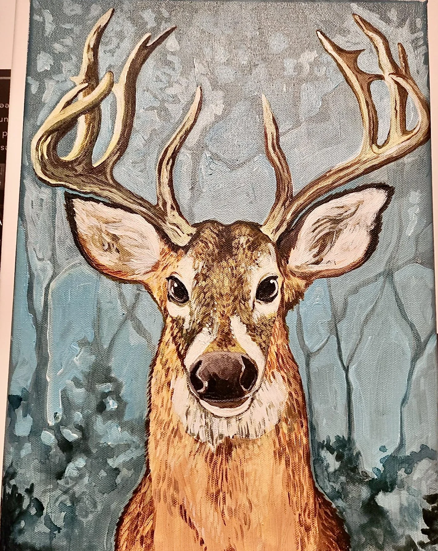 8x12 inch canvas painting