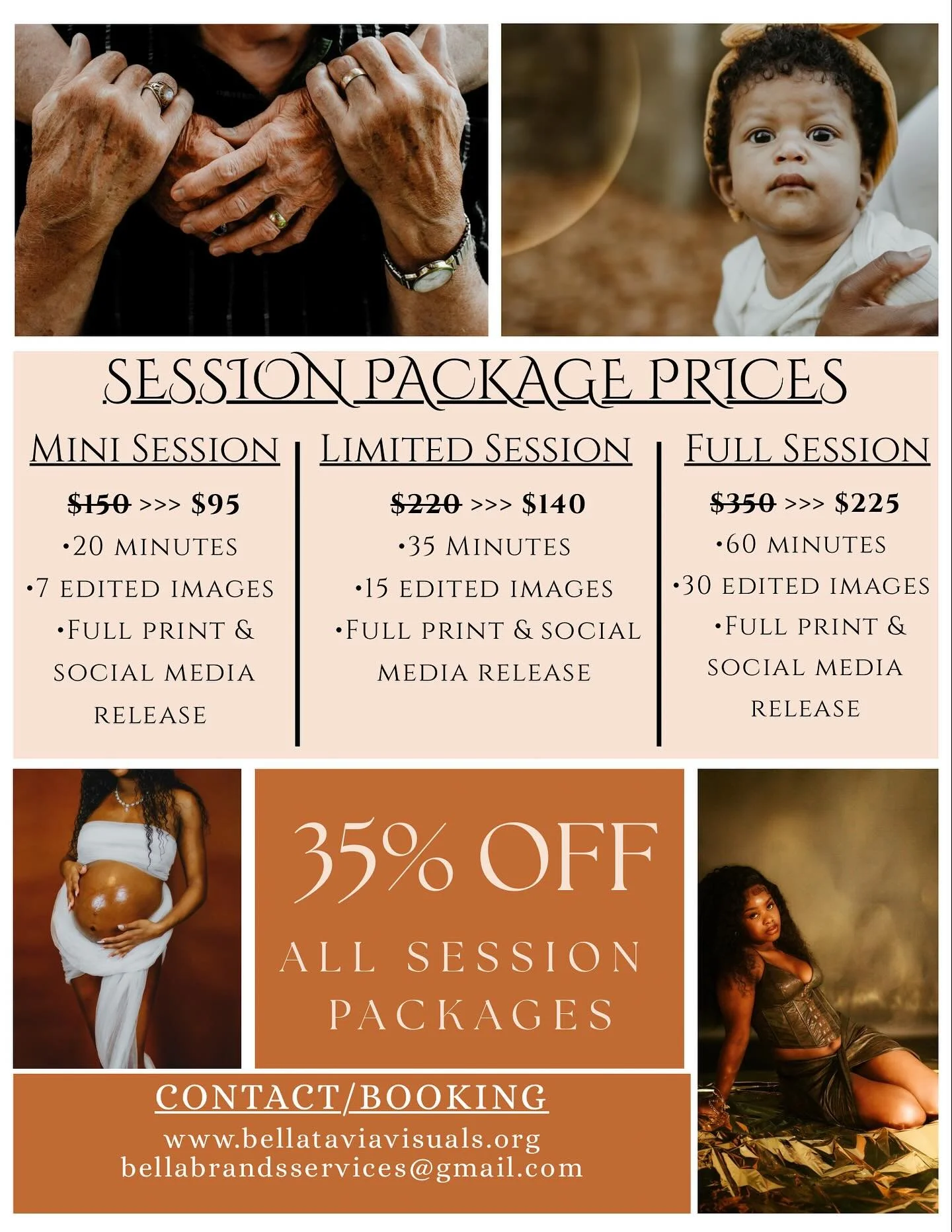 It&rsquo;s the perfect time to for cozy fall portraits, family moments, or spooky sessions! 👻

✨I am offering 35% all of my session packages this fall season to those who book through my website! Let&rsquo;s make magic happen with the warmth, love, 