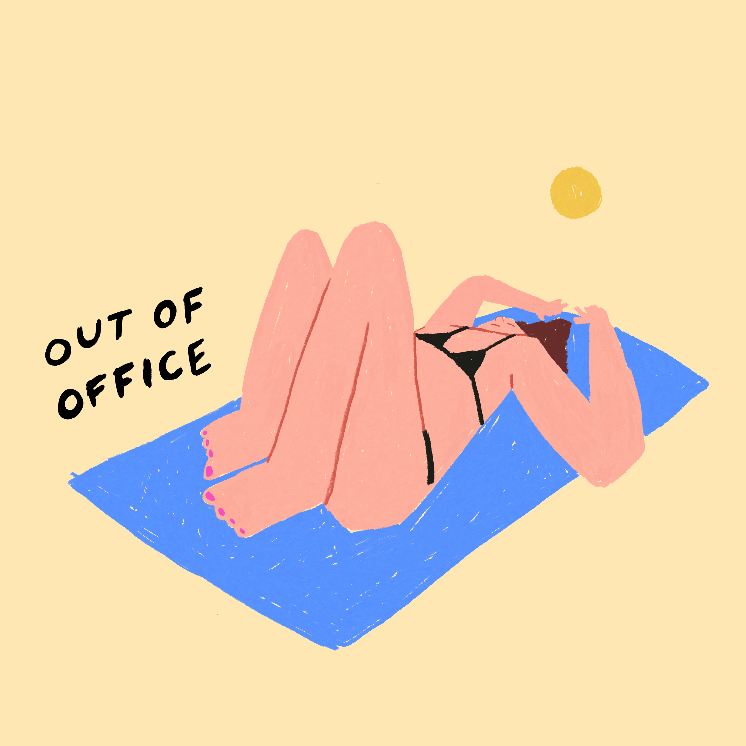 'Out Of Office' - Merch Design for Brandland