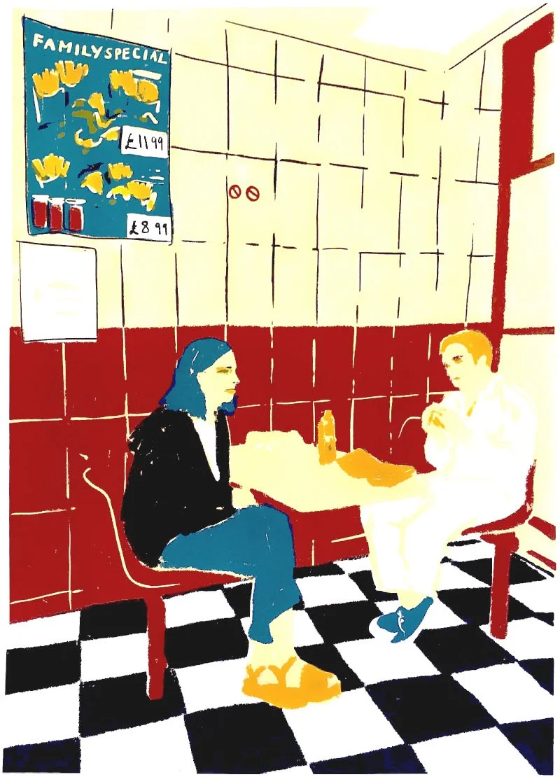 'Morleys' - Screen Print, Personal Work