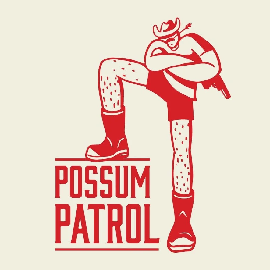 'Possum Patrol' - Merch Design for Brandland
