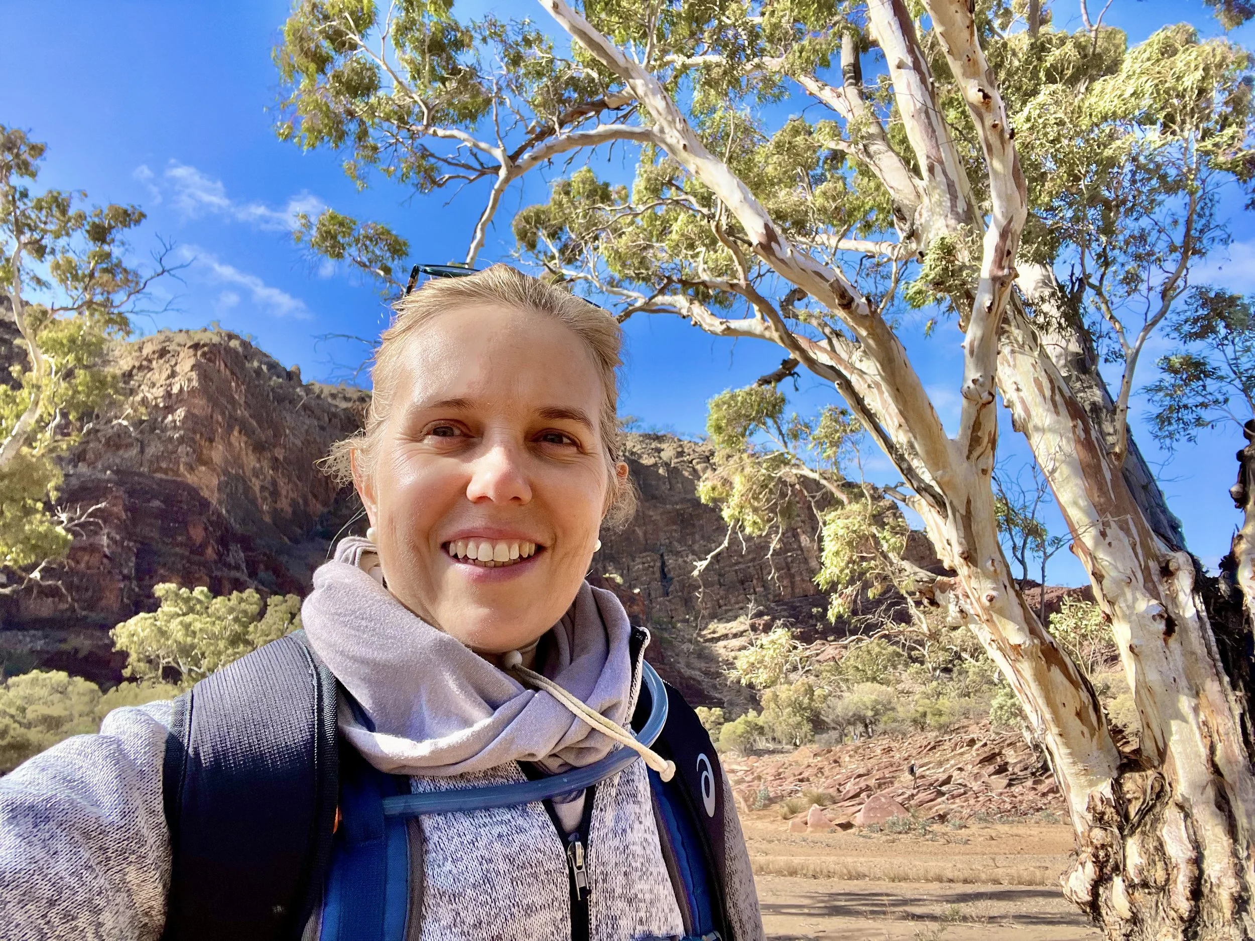 Suzie in the Finders Ranges, Adaptive Stability, Suzie Thoraval, Adaptive Leadership, Leadership Coaching