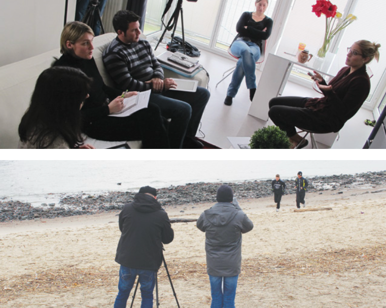 Ethnographic interviews in Hamburg Germany with fitness Design Targets for top three sportswear brand.