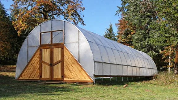 24' Wide Quonset Style Greenhouse Kit