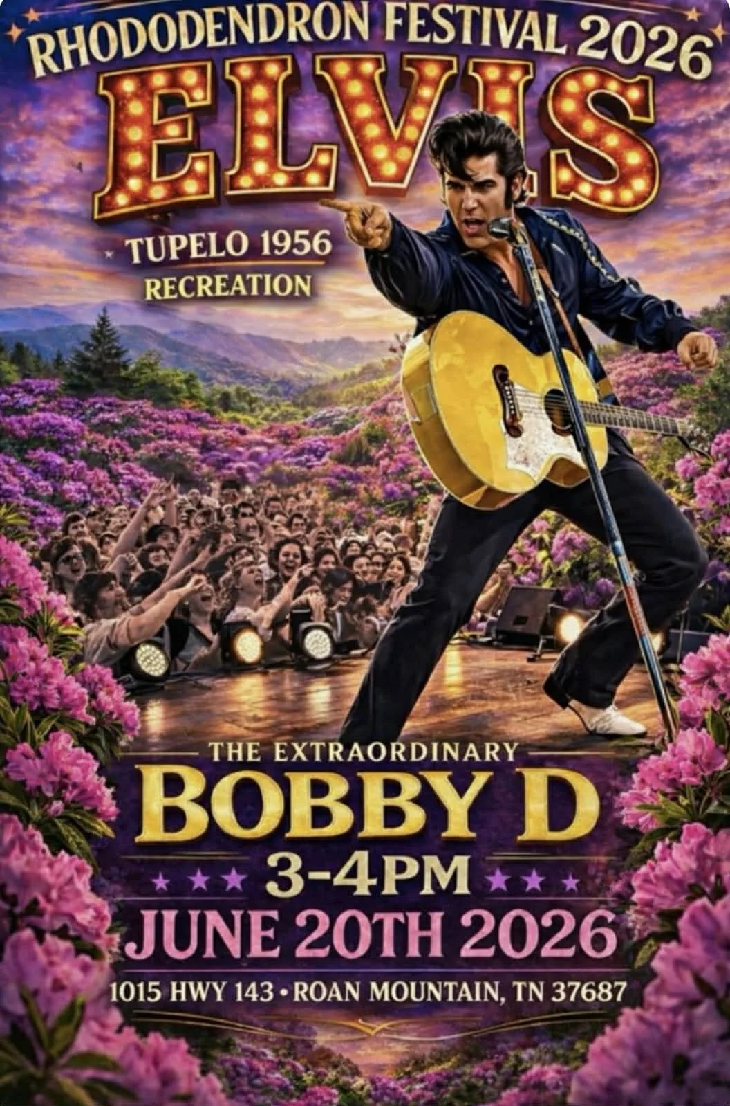 Rhododendron Festival: Elvis Tupelo 1956'