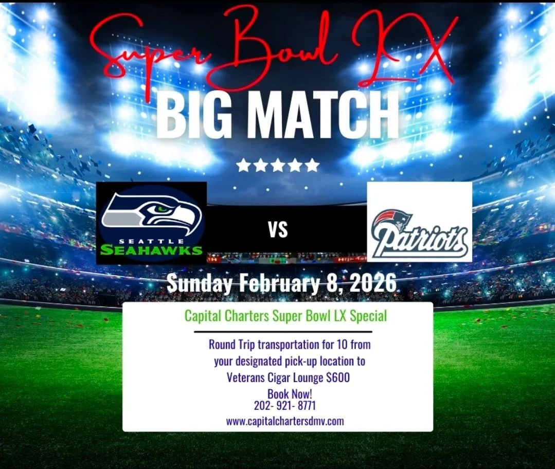 🏈 SUPER BOWL PRE-PARTY 🏈
🎉 Celebrating Tatum&rsquo;s Birthday 🎉
Join us Sunday, February 8th at Veterans Cigar Club
🕒 Pre-Party starts at 3:00 PM
🏟️ Super Bowl LIX Kickoff: 6:30 PM EST
🔥 Food &amp; Drink Specials
🎶 Music powered by DJ Furious