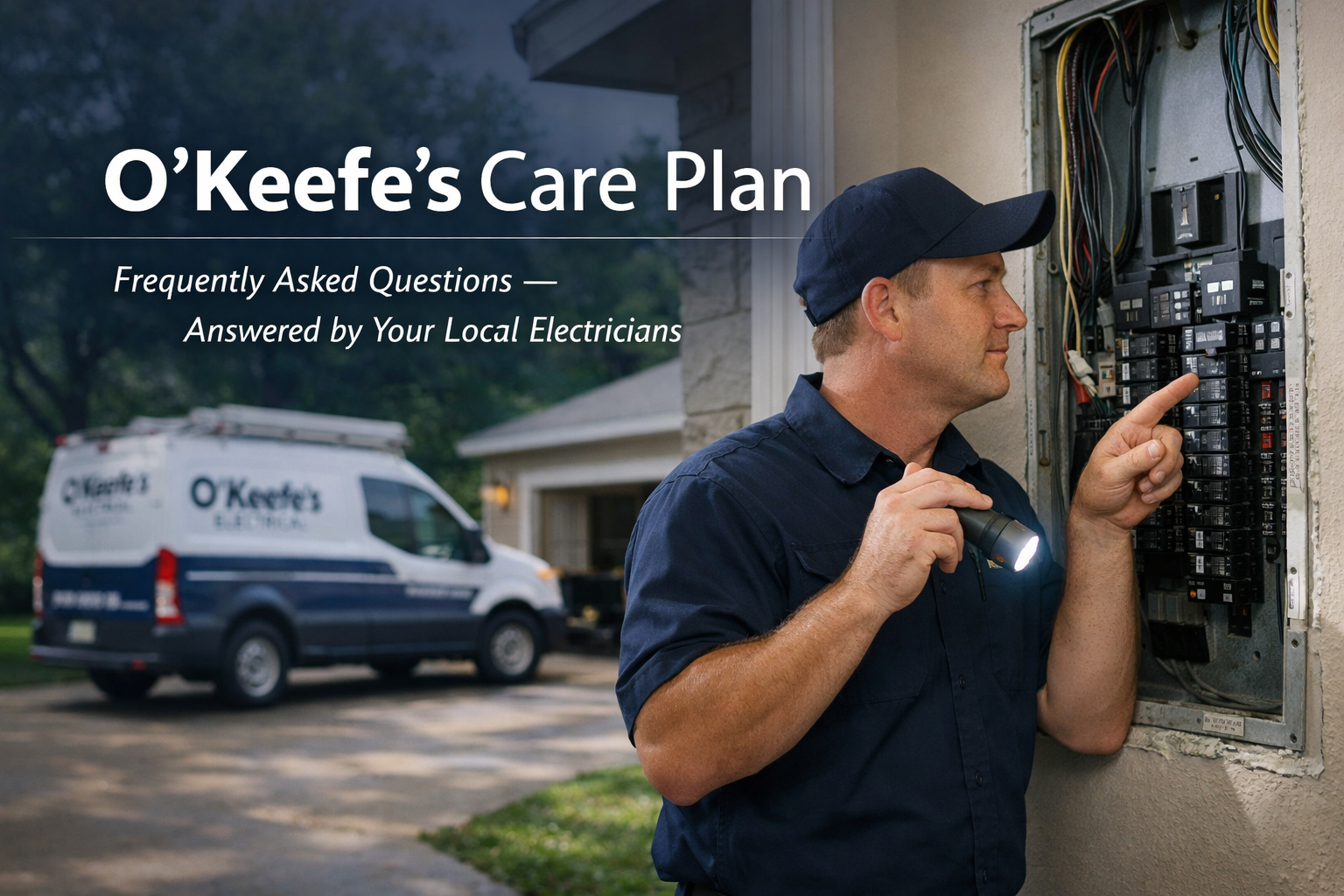 O’Keefe’s Care Plan: Frequently Asked Questions (Answered by Licensed Electricians)