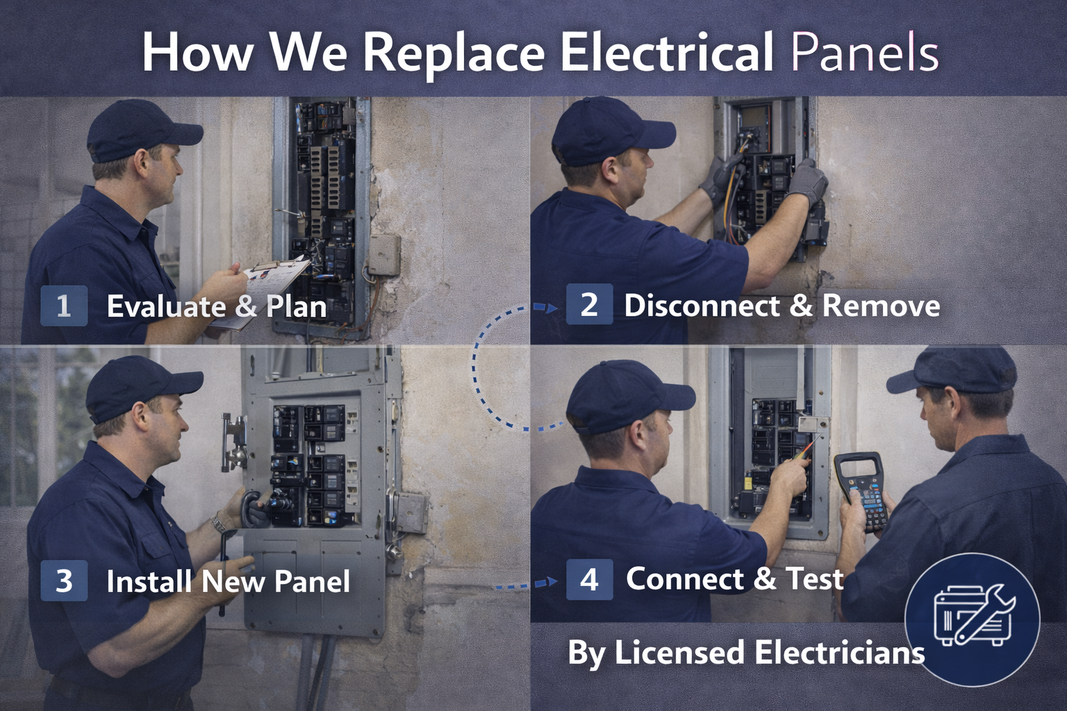 How We Replace Electrical Panels — And What Sets Our Work Apart