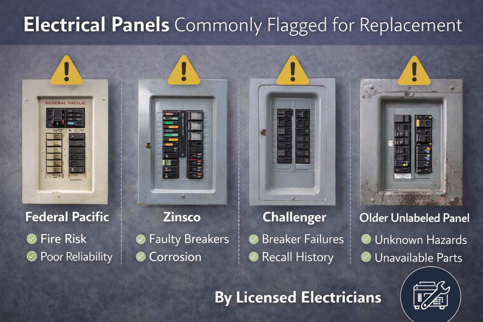 Electrical Panels Commonly Flagged for Replacement