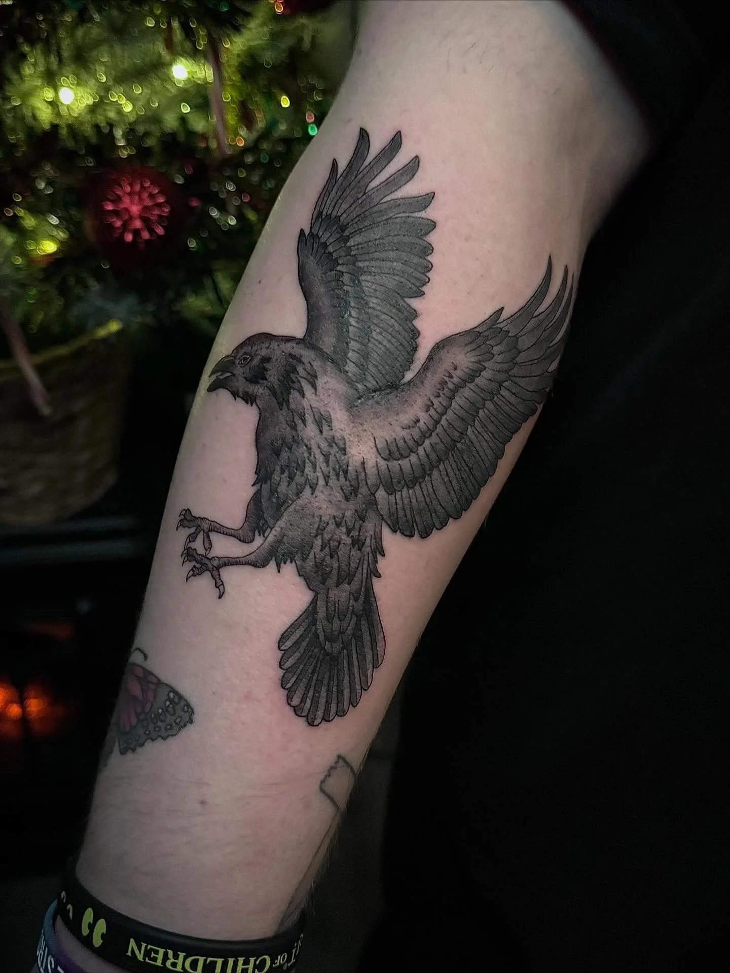 Finally added the next addition to this Shinedown sleeve! 🐦&zwj;⬛

Can you guess what song this is from? 
.
.
.
.
.
#puyallup #tacoma #seattle #olympia #puyalluptattoo #puyalluptattooartist #tacomatattoo #tacomatattooartist #seattletattoo #seattleta