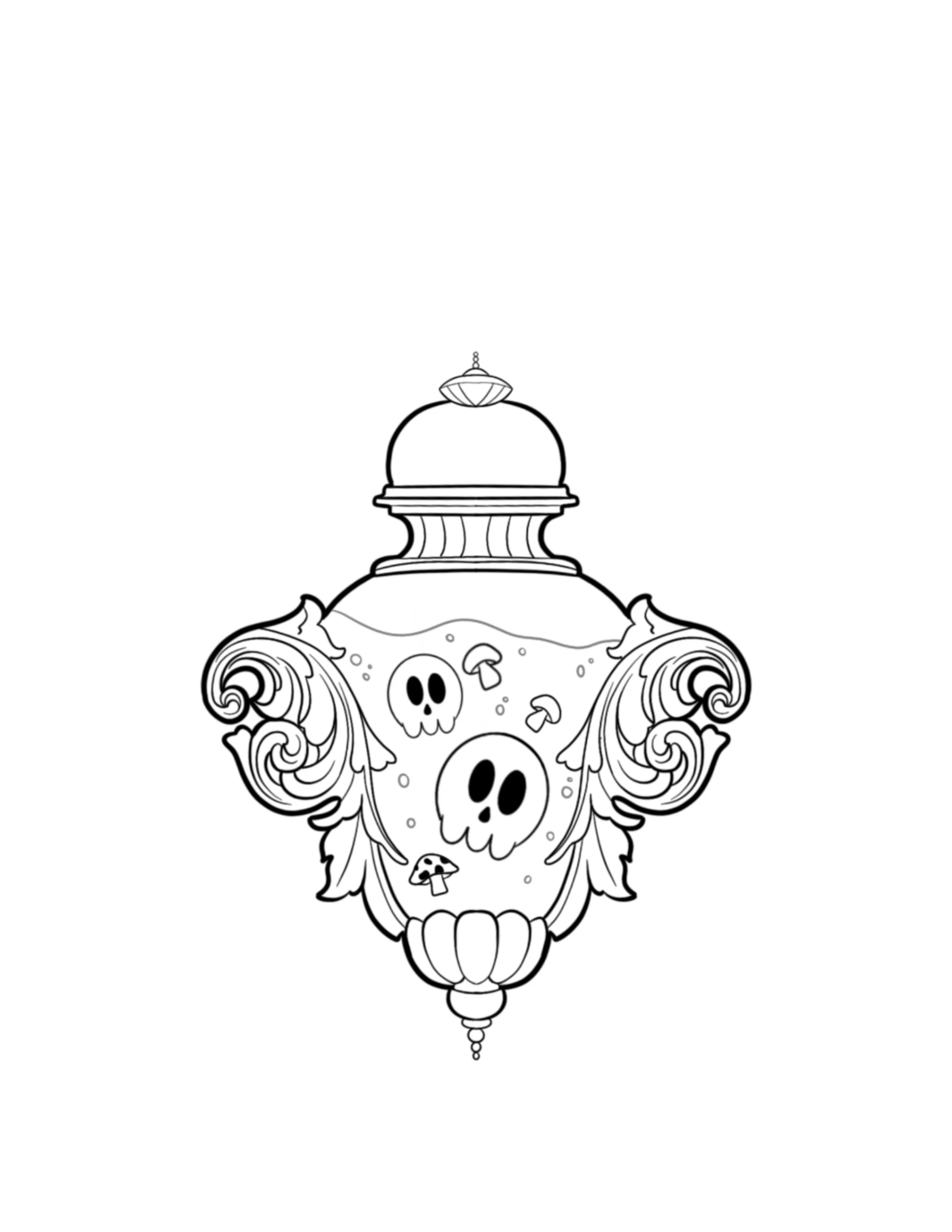 Mushy Skull Potion Flash