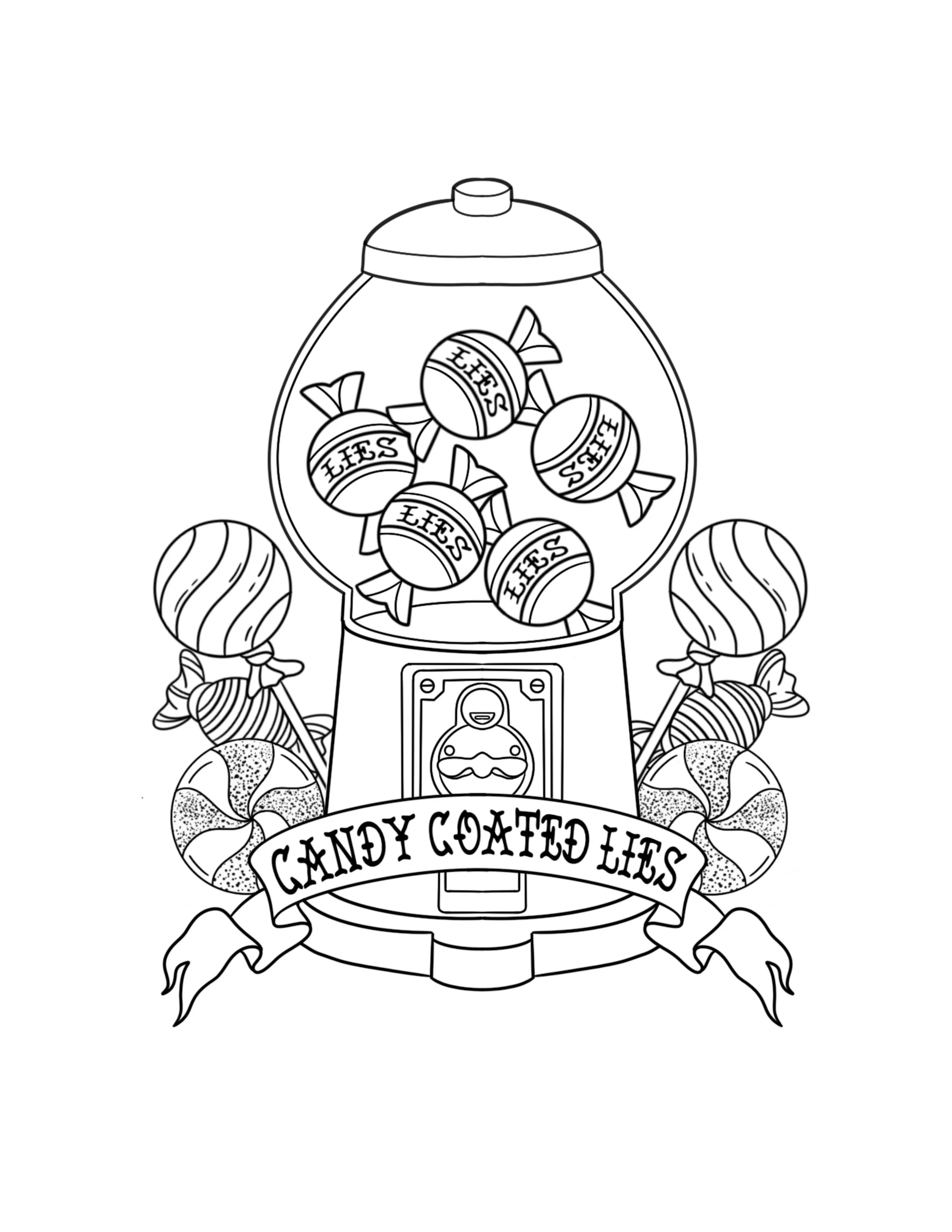 Candy Coated Lies Flash