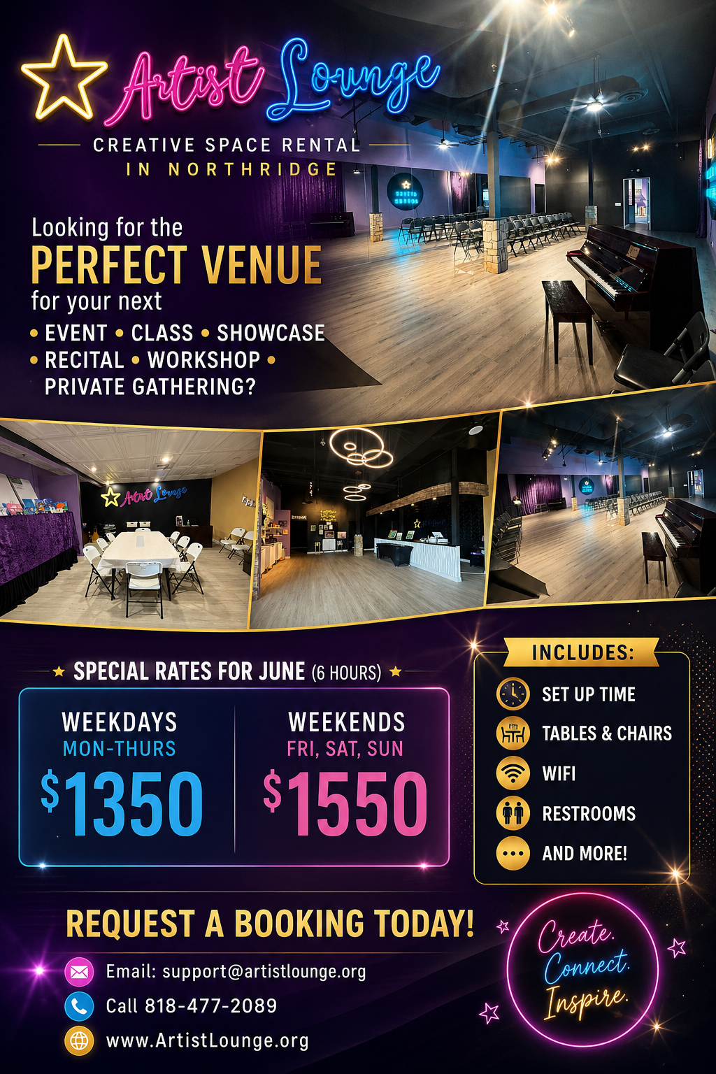 Artist Lounge Event Venue
