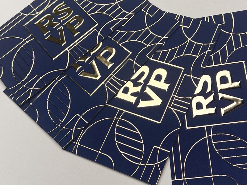 Gold Foil Business Cards
