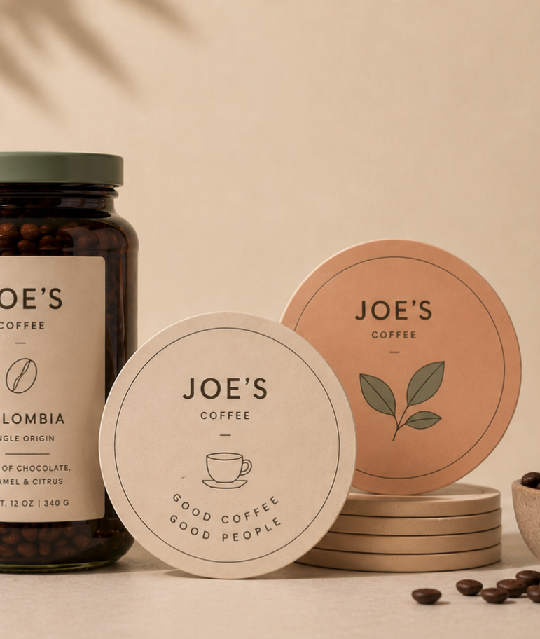 Joes Coffee Coaster
