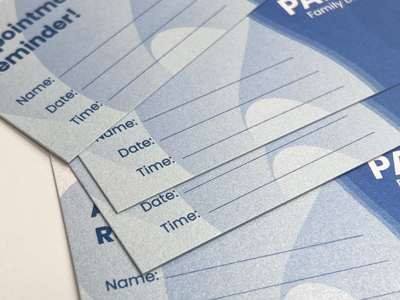 Pearl Business Cards (Shimmery)