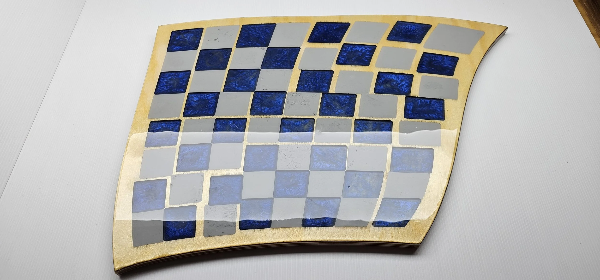 Warped Chess Board – Bold Blue & Grey.jpg
