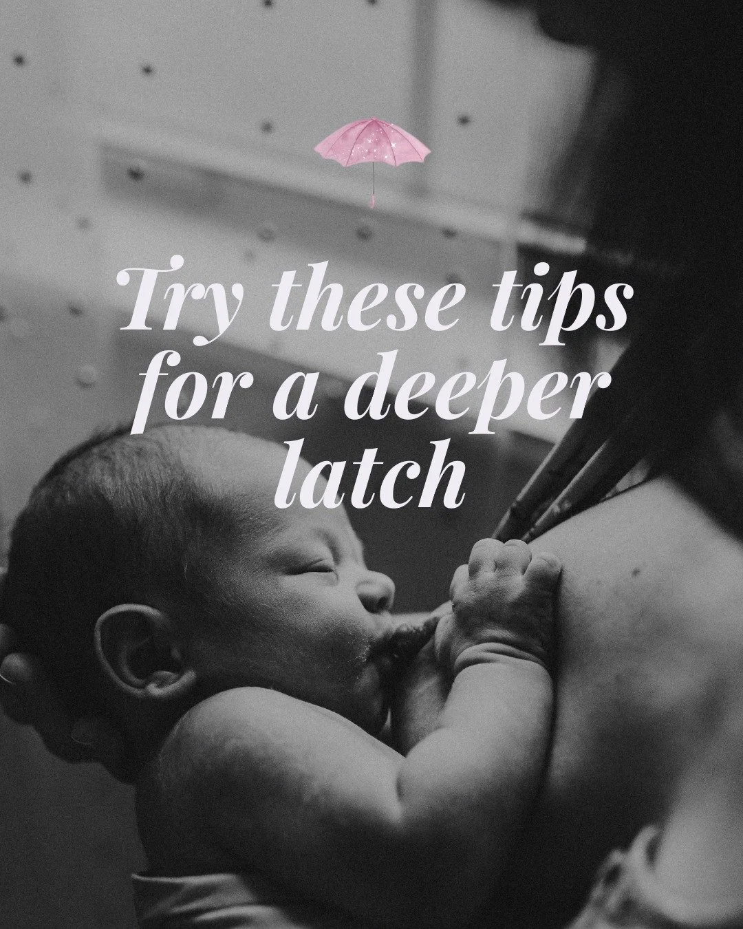 A deeper latch can sometimes come down to a few small adjustments. 

From baby&rsquo;s positioning to waiting for that wide-open mouth, these little shifts can help make feeding feel more comfortable and effective.

And if something still feels off, 