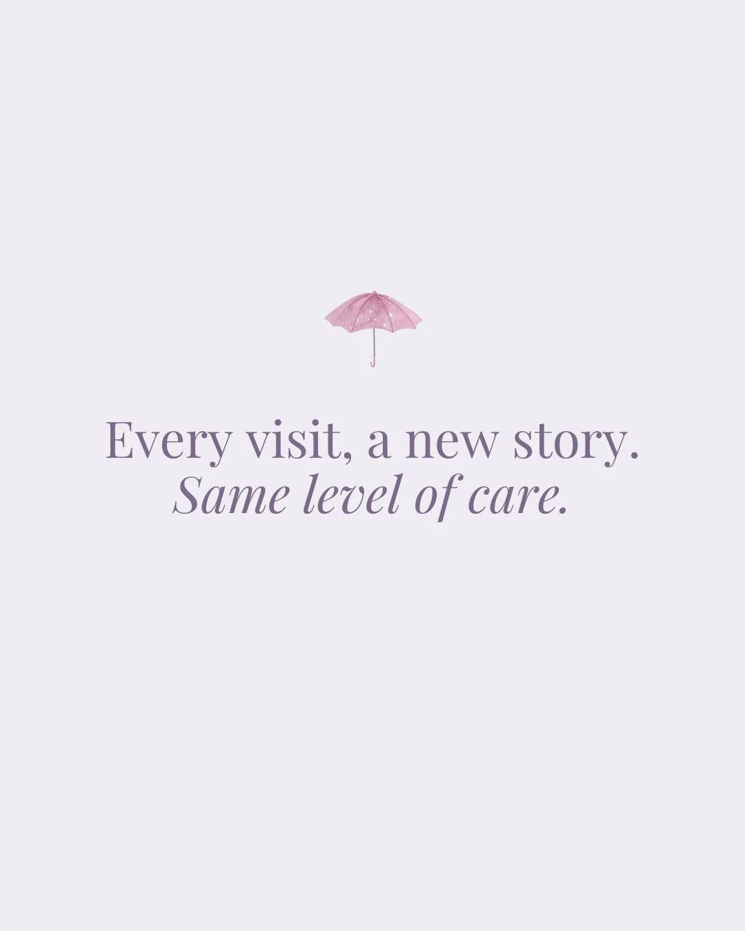 Every mother and baby walk in with a different story. Different feeding patterns, recovery needs, questions, rhythms, and challenges. That&rsquo;s why care should never feel one-size-fits-all. 

Each visit is approached with fresh eyes, looking beyon