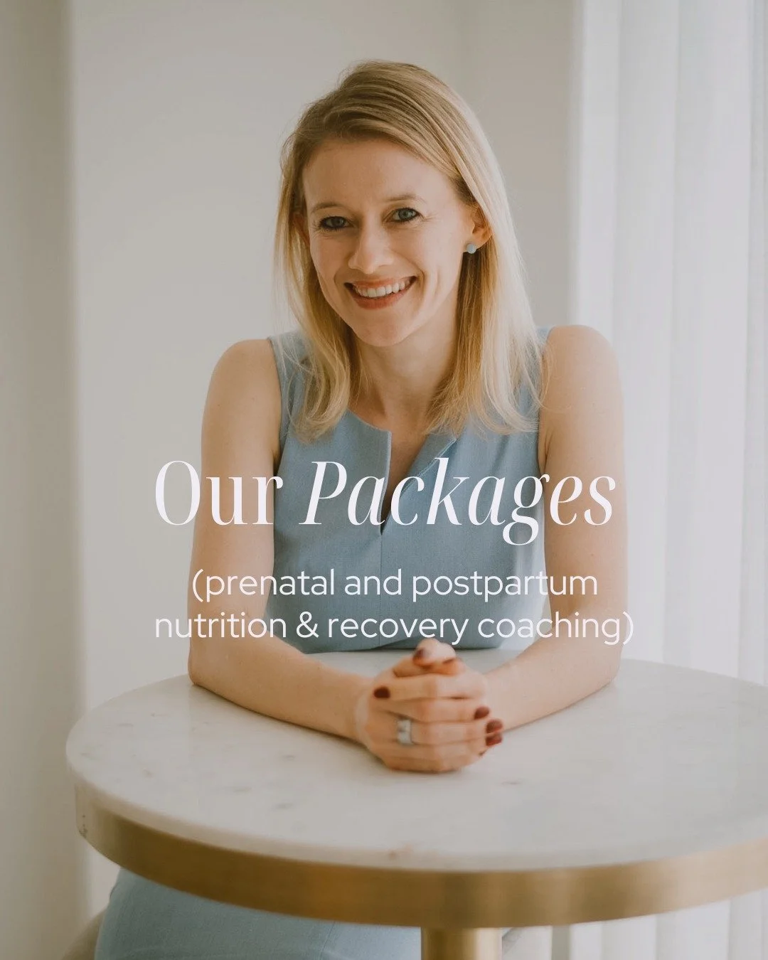 Postpartum nutrition support doesn&rsquo;t have to look the same for every mom. 

Some seasons call for one focused conversation and a clear plan. Others need more ongoing support as energy, nourishment, milk supply, gut health, and recovery needs co