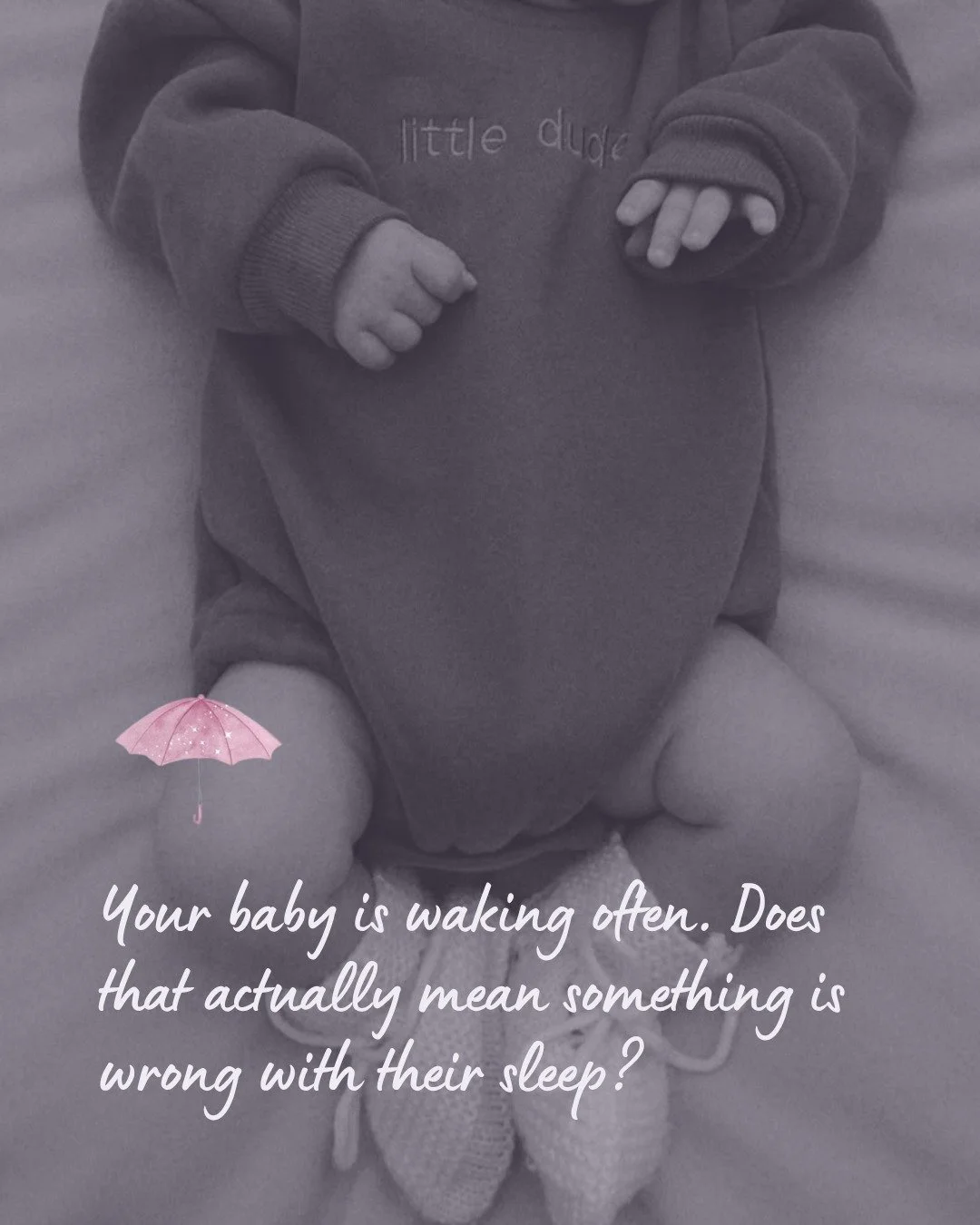If your baby is waking often, the answer isn&rsquo;t always a stricter routine. 

Sleep is connected to so much more than what happens at bedtime. Feeding, nervous system regulation, postpartum recovery, and your home environment can all influence th
