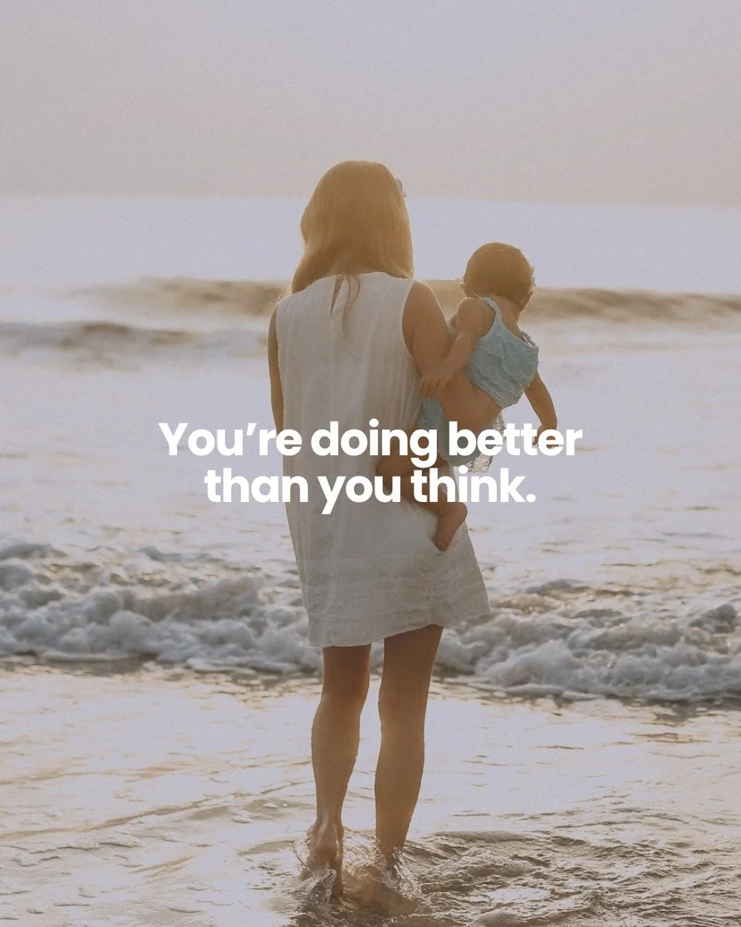 A little reminder for today: give yourself more credit, mama. 

Motherhood can make it easy to question everything. Is my baby feeding enough? Should sleep look different by now? Am I recovering the way I&rsquo;m supposed to? Why don&rsquo;t I feel l