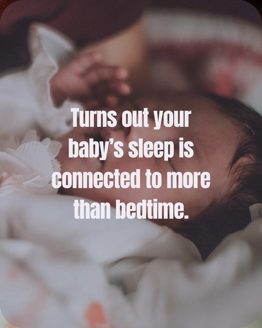 Turns out your baby&rsquo;s sleep is connected to more than bedtime. 

At Mother Poppins, Gentle Sleep Coaching looks at the bigger picture&mdash;because feeding, daytime rhythms, development, environment, and nervous system regulation can all play a