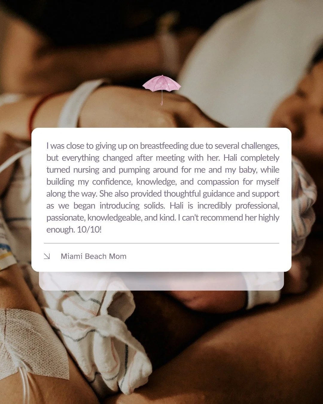 When a mom feels supported, heard, and understood, it can change the entire feeding journey. 

Every breastfeeding experience looks different, and sometimes having the right guidance can make all the difference. 

Hali provides compassionate, persona