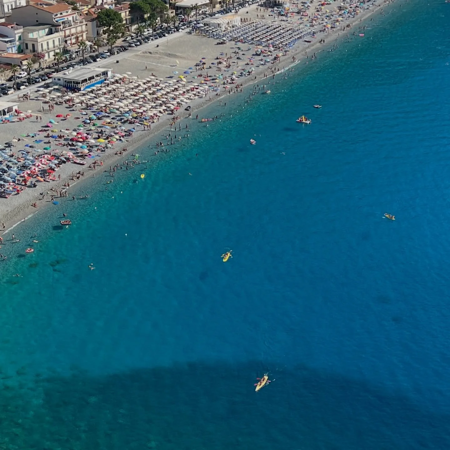 Calabria, Italy, is a secret paradise that few people know about. It's a bit rugged, and the accommodations might not be fancy, but the beaches are stunning, with shades of blue and green that make every moment unforgettable. 

Who&rsquo;s joining us
