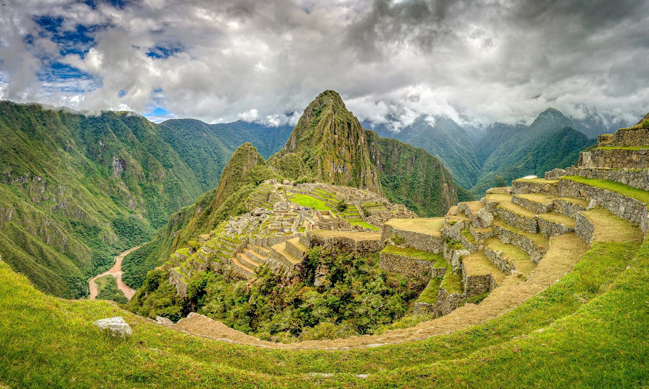 Machu Picchu citadel Peru Inca ruins luxury private guided tour morning mist Andes