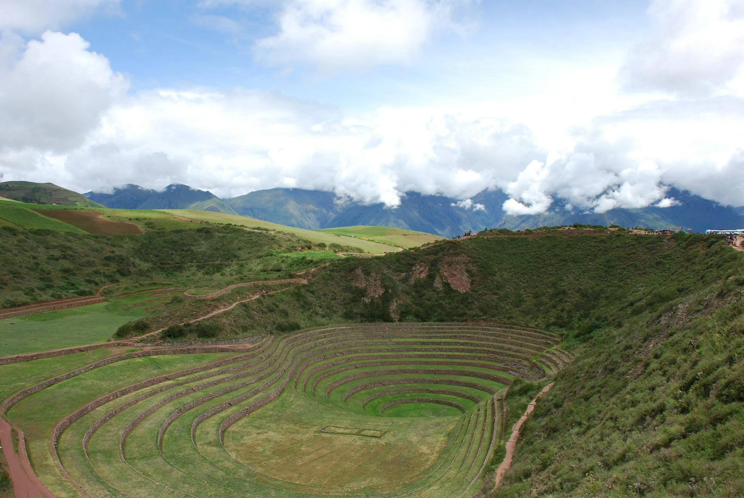Moray ruins Peru Sacred Valley circular Inca terraces luxury private guided tour