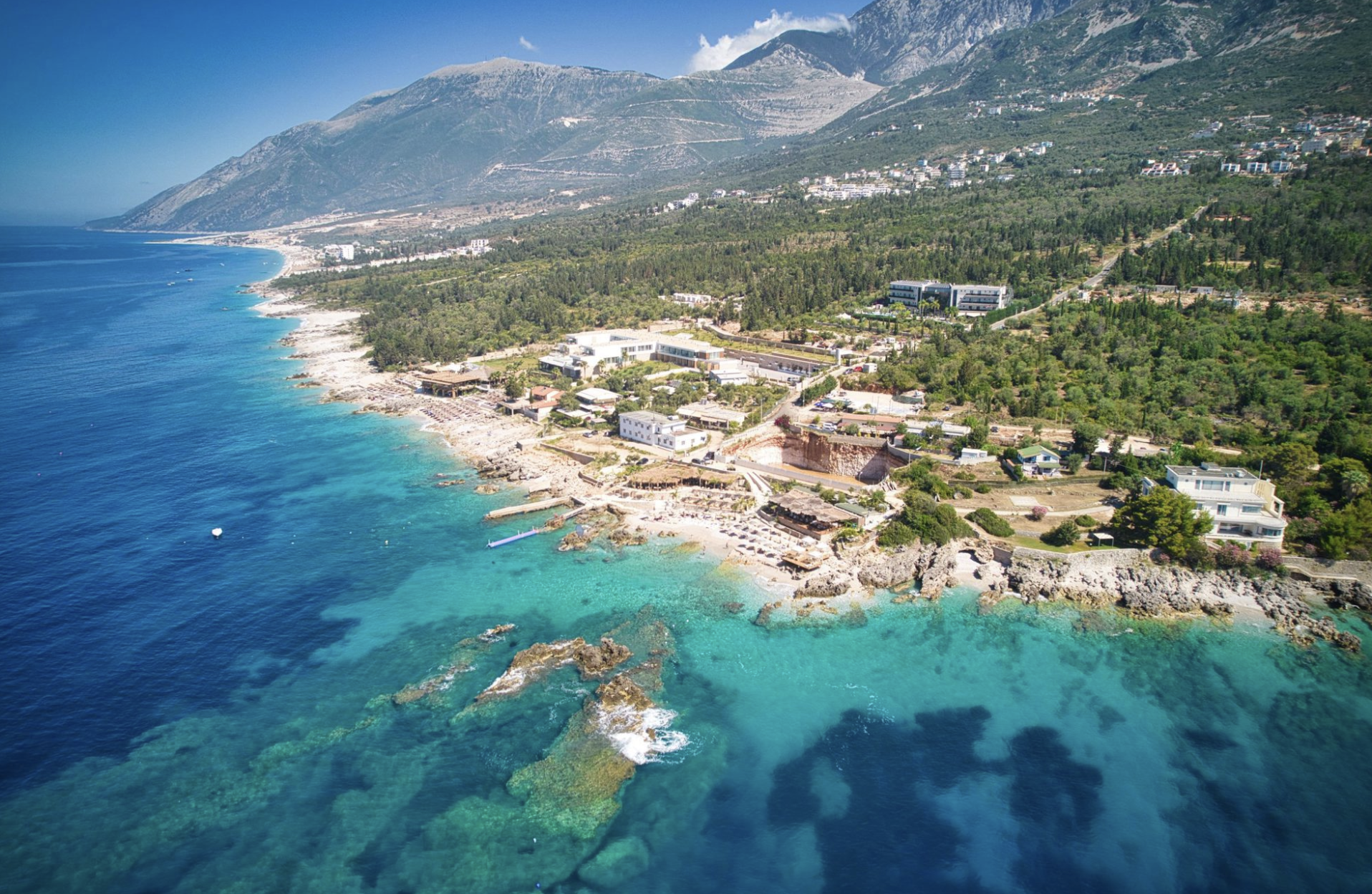 Luxury private tour Albania coastline