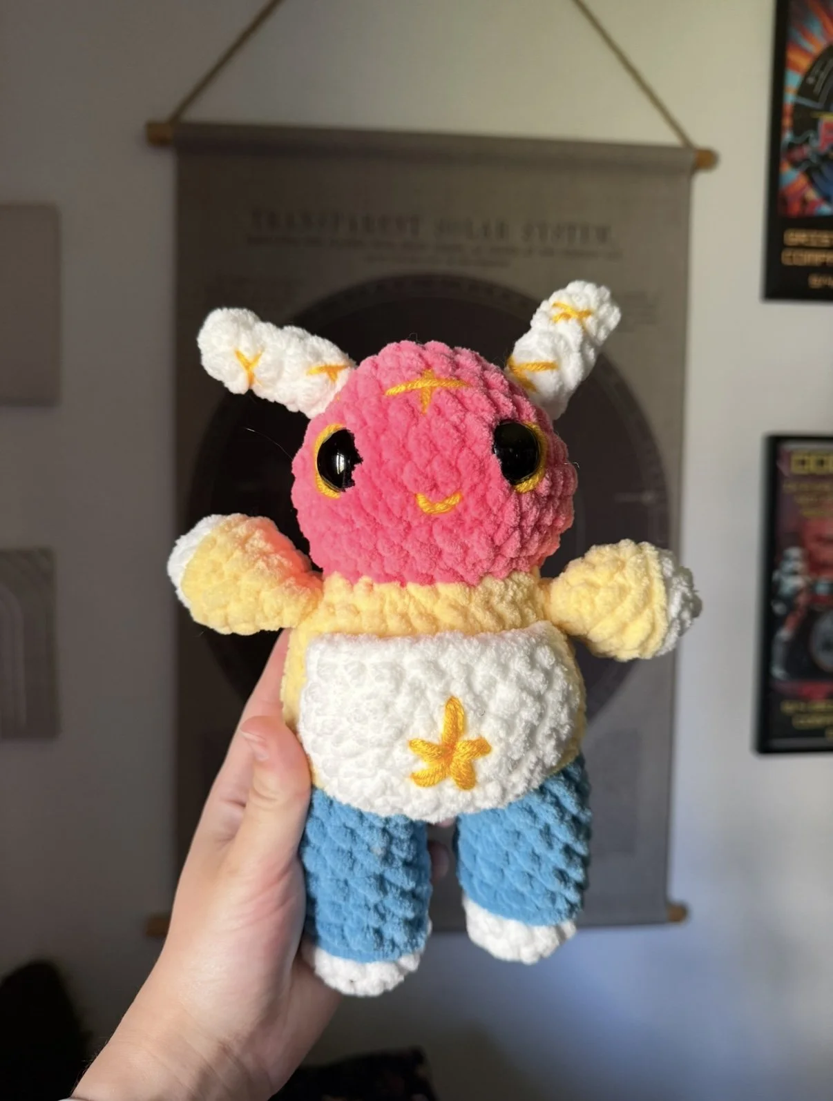 Unity the Pan Pride Comfort Creature