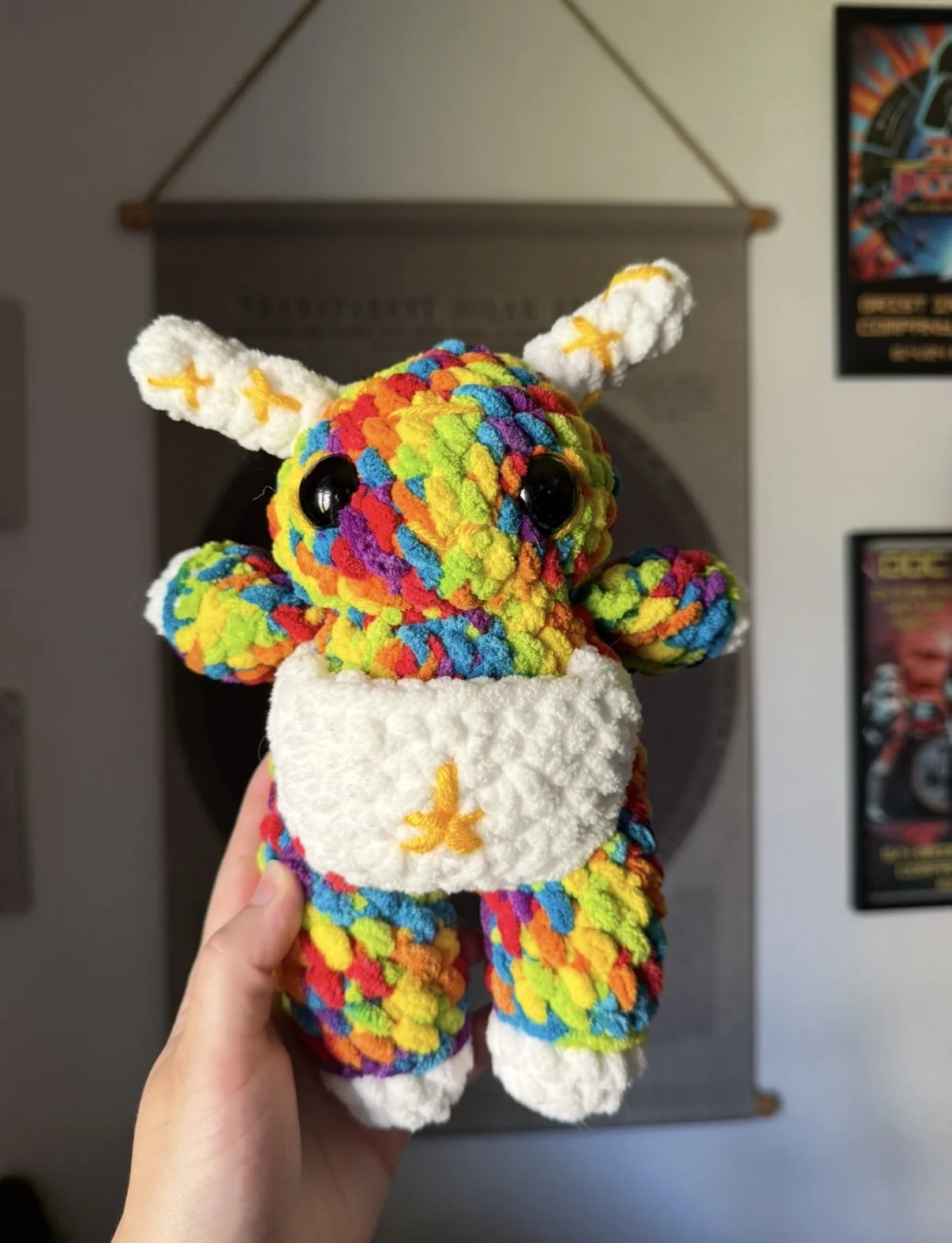 Ray the Rainbow Pride Comfort Creature